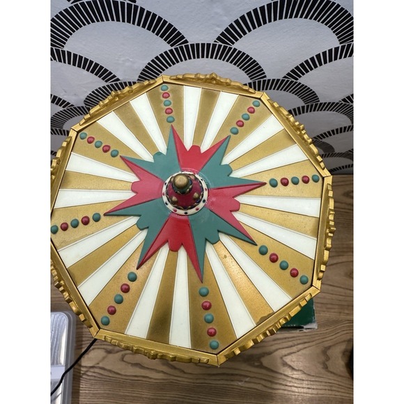 Mr Christmas Holiday Go Round  Animated Musical Carousel 1997 50 Songs VIDEO - Picture 12 of 14